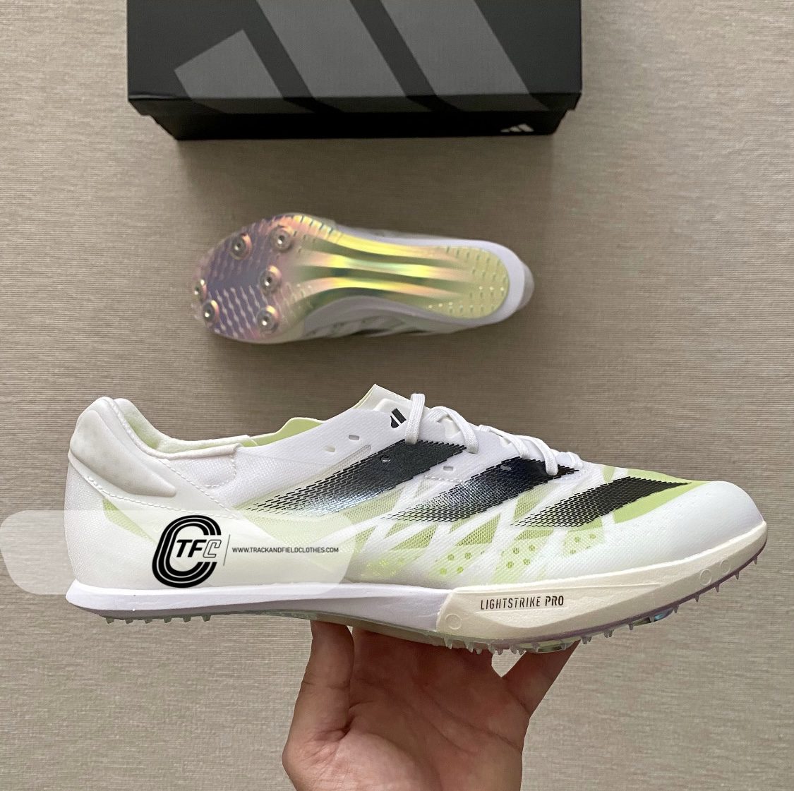 adidas ADIZERO SP2ホワイトグリーン26㎝ ADIZERO PRIME SP2