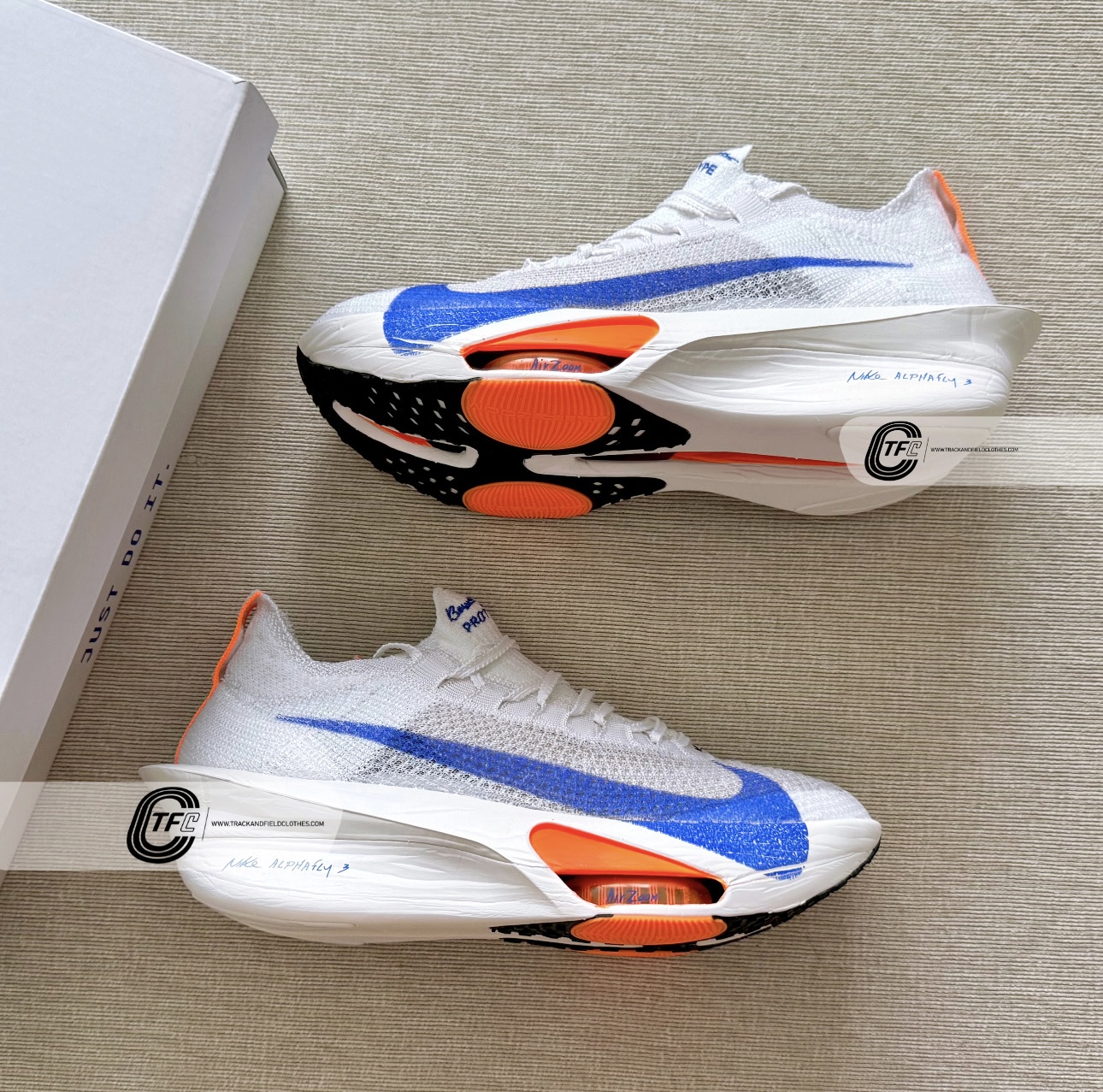 Nike Air ZoomX Alphafly 3 FP Blueprint - Men | Trackandfieldclothes