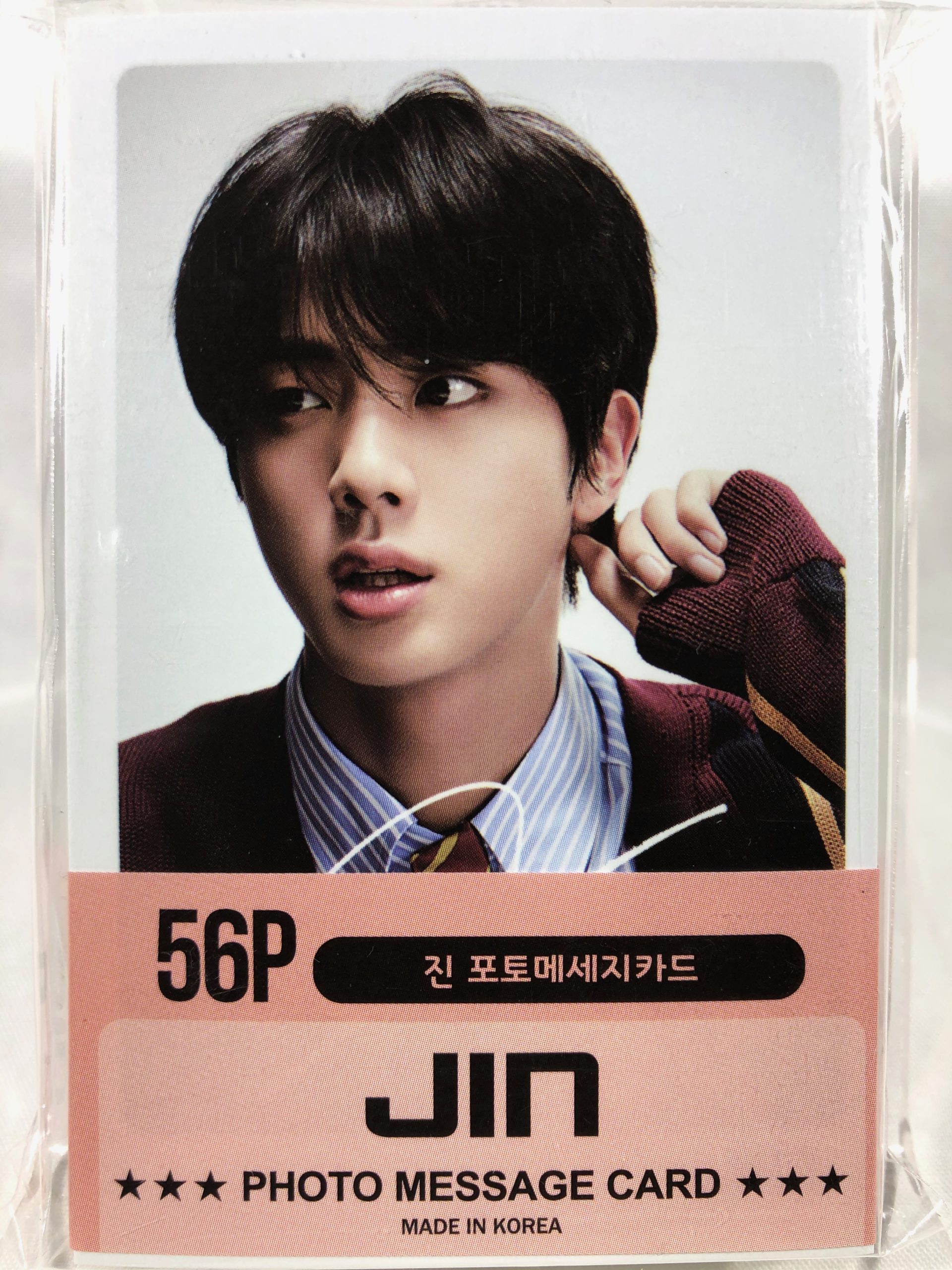 JIN ジン – BTS 防弾少年団 グッズ ／ フォト メッセージカード 56枚
