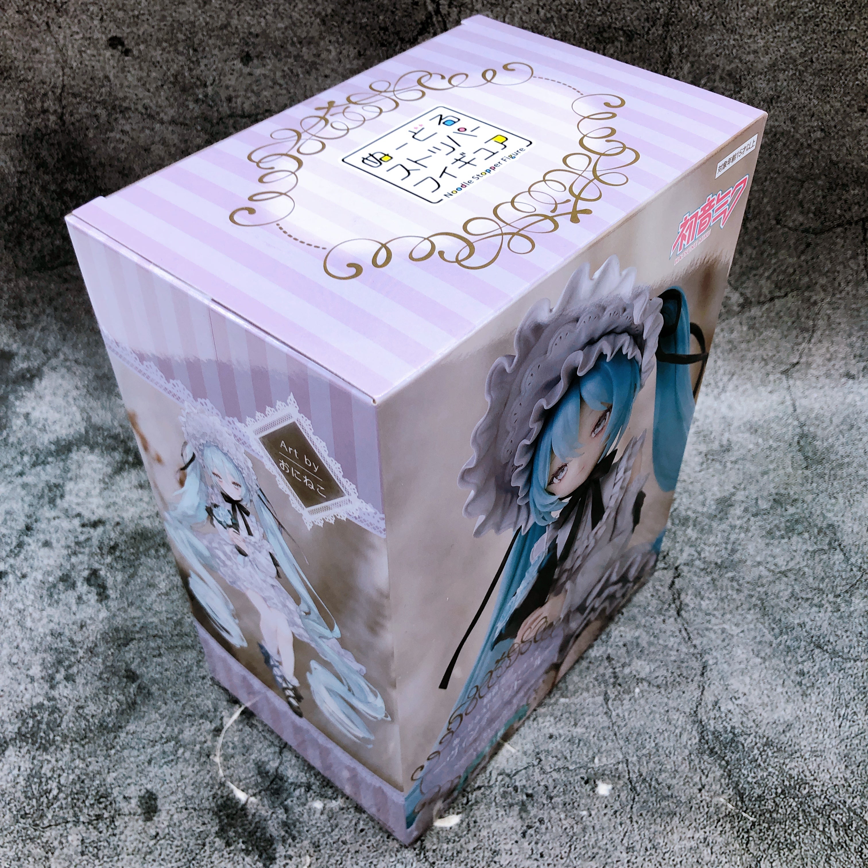 Hatsune Miku Vintage Doll Noodle Stopper Figure FuRyu Japan AUTHENTIC