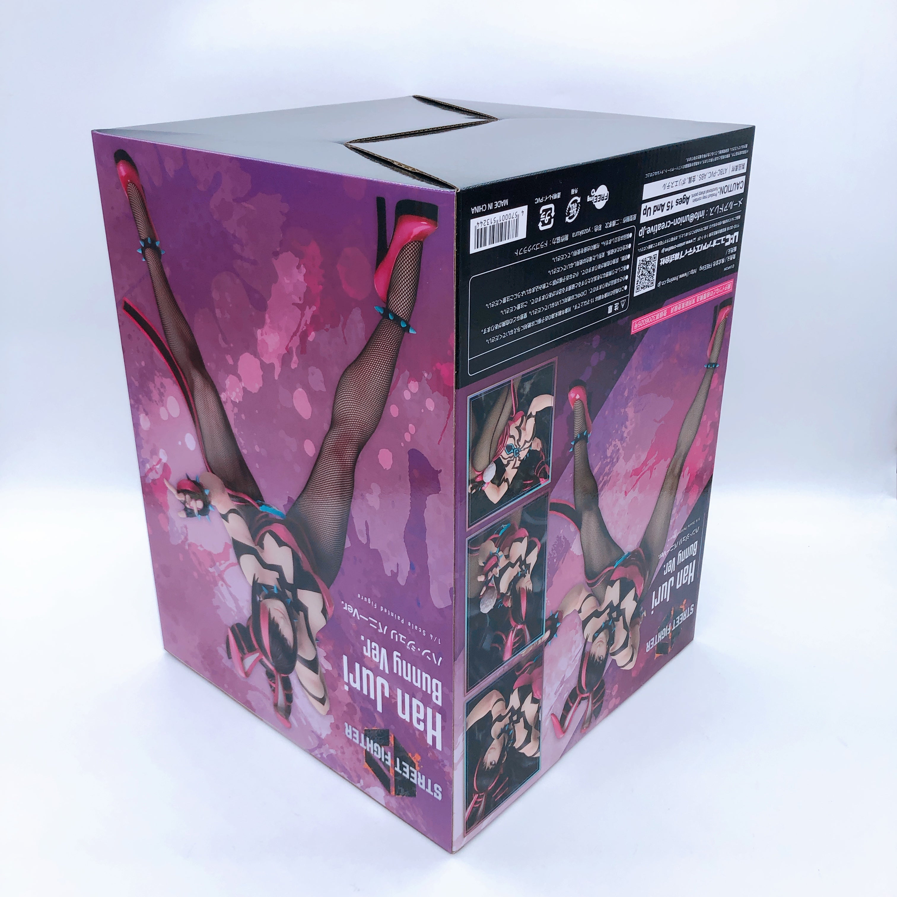 Street Fighter Han Juri Bunny Ver. B-style 1/4 Scale Figure FREEing NE