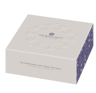 グレートブリテン2021年エリザベス女王生誕95周年5オンス 10ポンド金貨