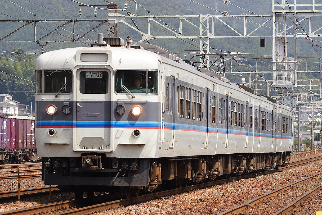 115系3000番台 N編成（広島快速色） 山陽本線 | 路面電車と鉄道の写真館