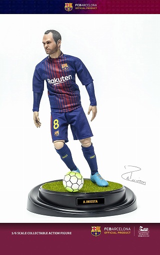 ZCWO 楽天 x FCバルセロナ 2017/18 - イニエスタ 1/6 アクション