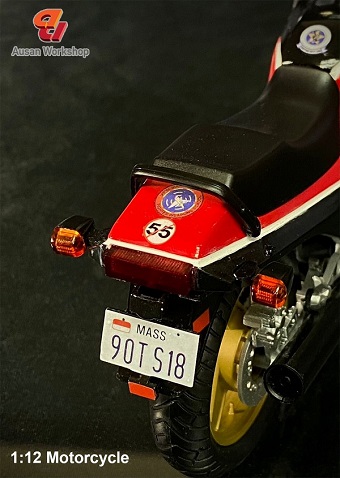 Ausan Workshop 1/12 Top Gun 1 Kawasaki NINJA アクションフィギュア