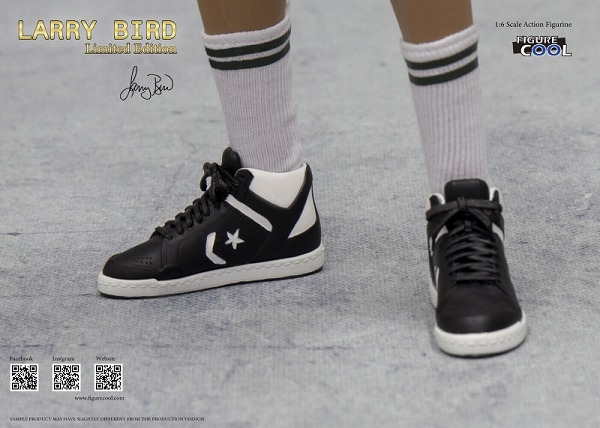 FigureCool 1/6 ラリー・バード NBA セルティックス 33 ヘッド2個