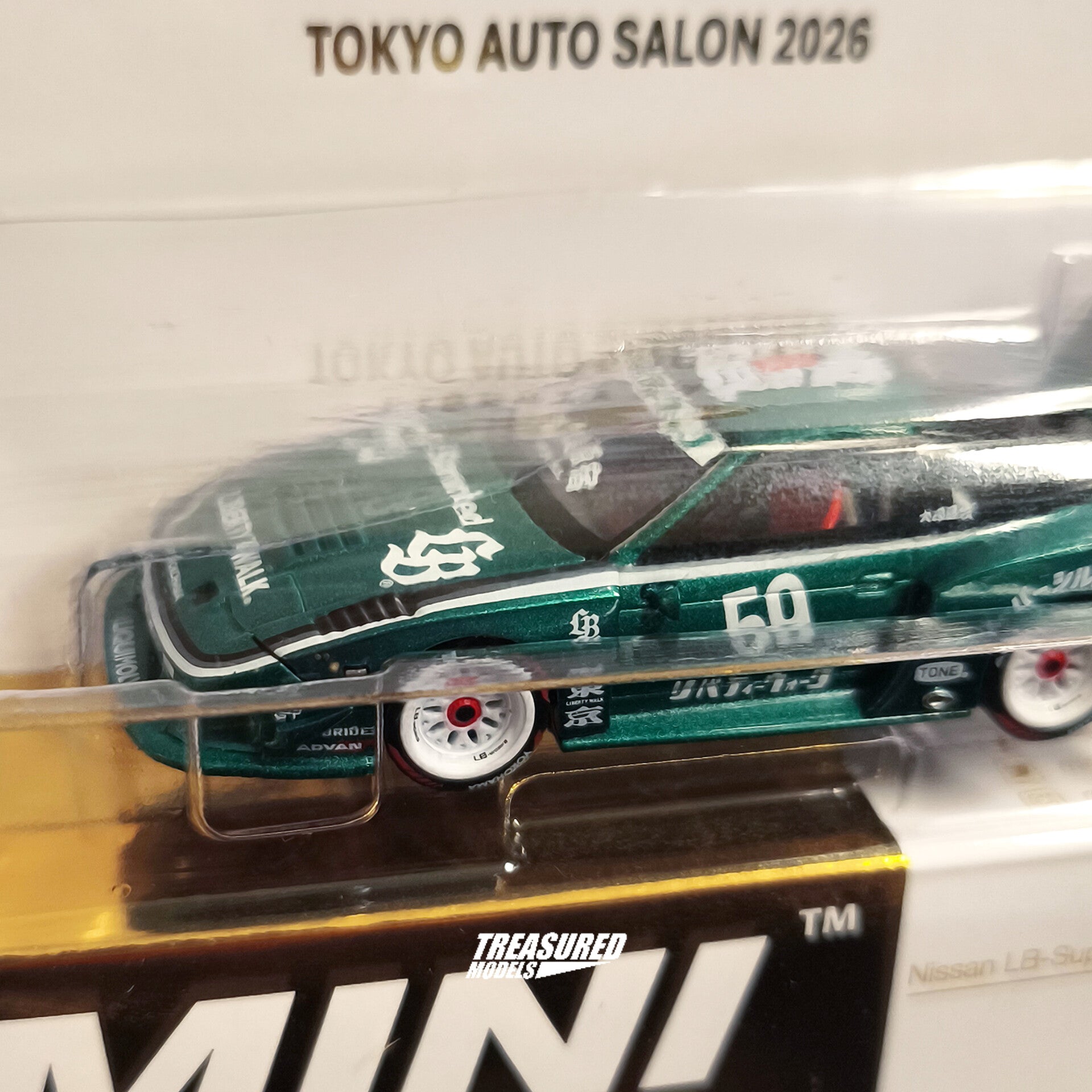 TAS2026] Mini GT Nissan LB-Super Silhouette 180 Green Metallic TAS