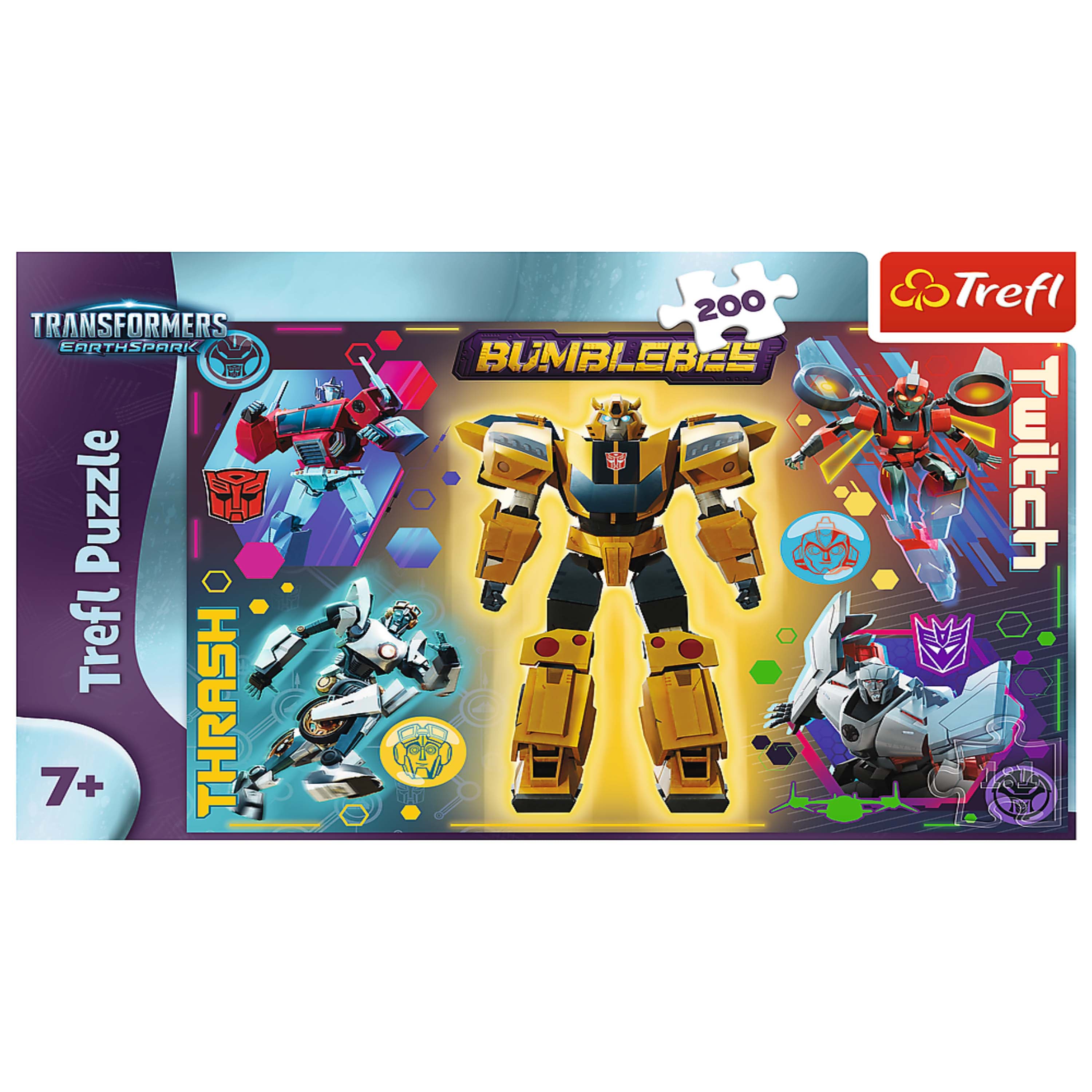 Trefl Red 200 Piece Puzzle - Transformers – Trefl USA