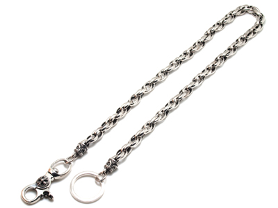 クロムハーツ風ウォレットチェーン : シルバー卸・シルバー