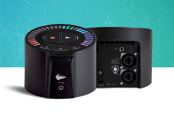 iZotope「Spire Studio (Gen 2)」究極のワイヤレス楽器録音ツール予約