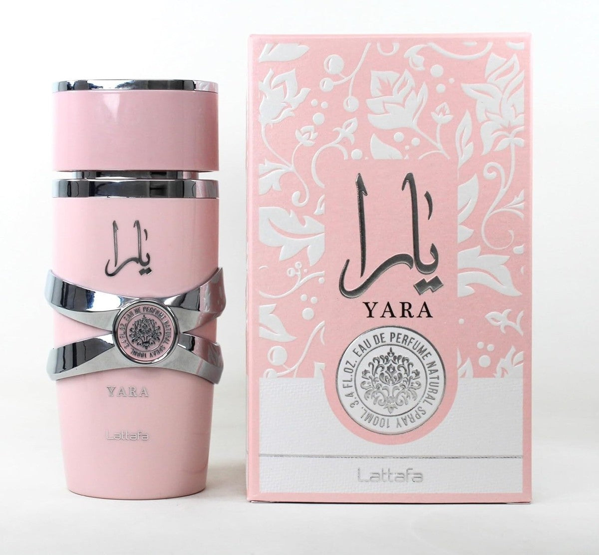 Yara Eau De Perfume Natural Spray 100 ml. 3.4 FL. Oz by Lattafa