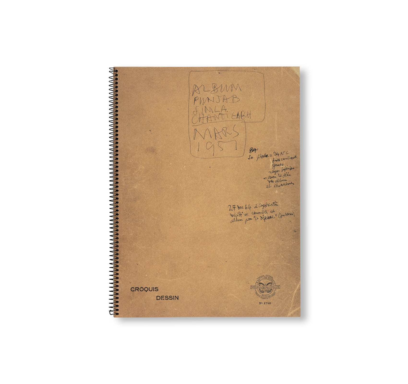 LE CORBUSIER ALBUM PUNJAB, 1951 by Le Corbusier, Pierre Jeanneret