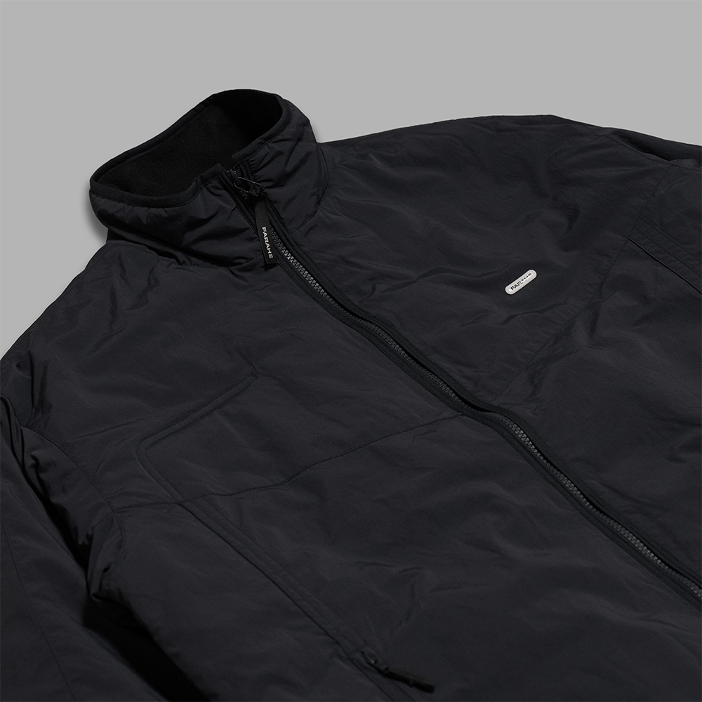 FARAH / Nylon Zip Up Jacket (Black) | twelve