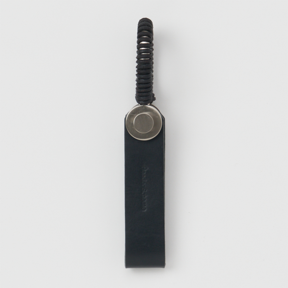 Hender Scheme / Leather Key Shackle (Black) | twelve
