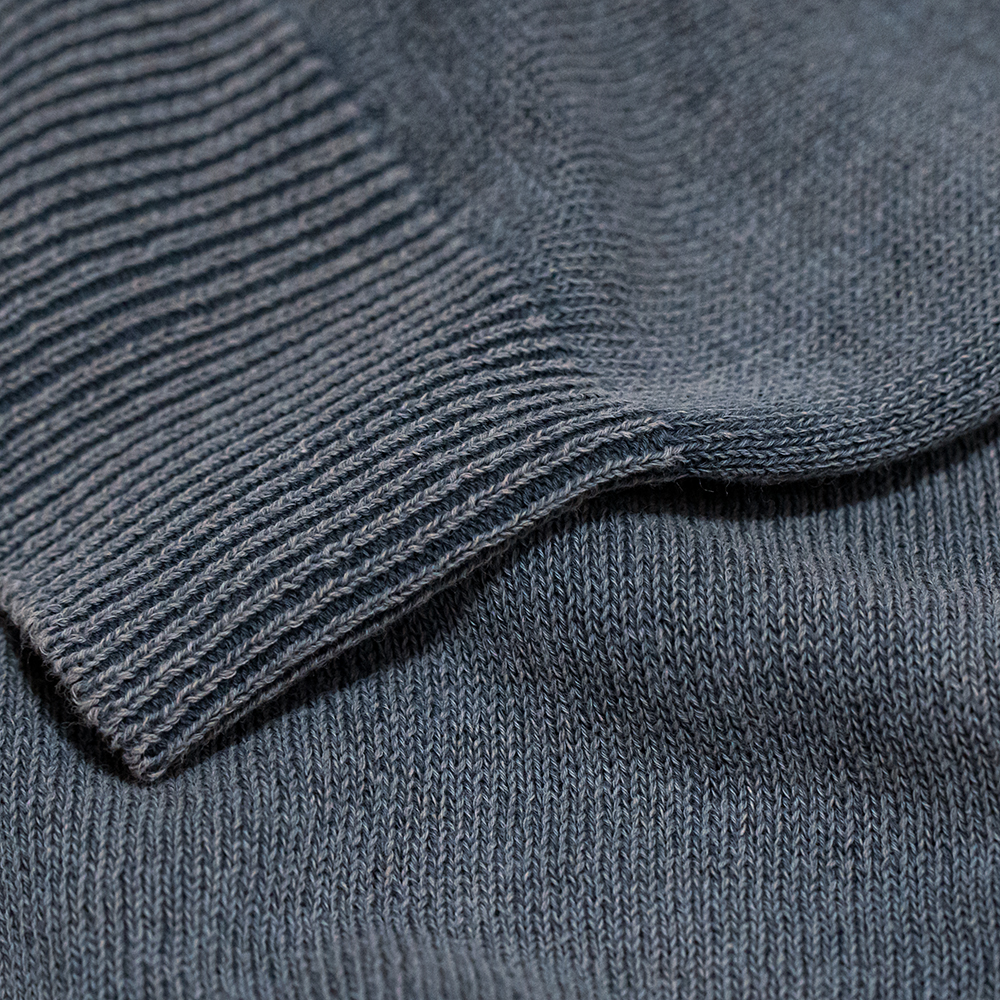 ENCOMING / Knitted V Neck Jumper (Navy) | twelve