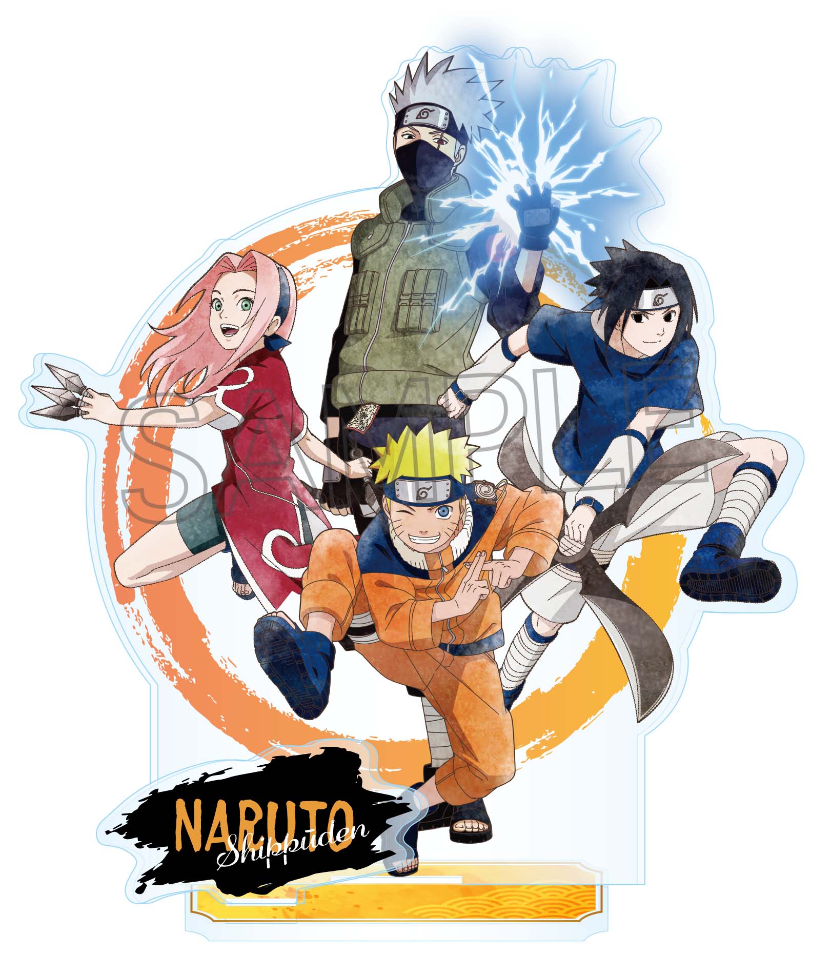 NARUTO-ナルト-疾風伝 アクリルスタンド（L) -忍の軌跡- 株式会社