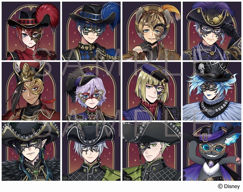 グロリアス・マスカレード/ステージ・イン・プレイフルランド ミニ色紙