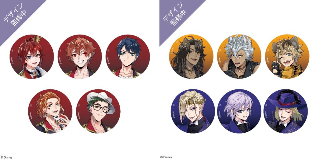 LINE公式スタンプアートブラインド缶バッジセット | ツイステグッズ