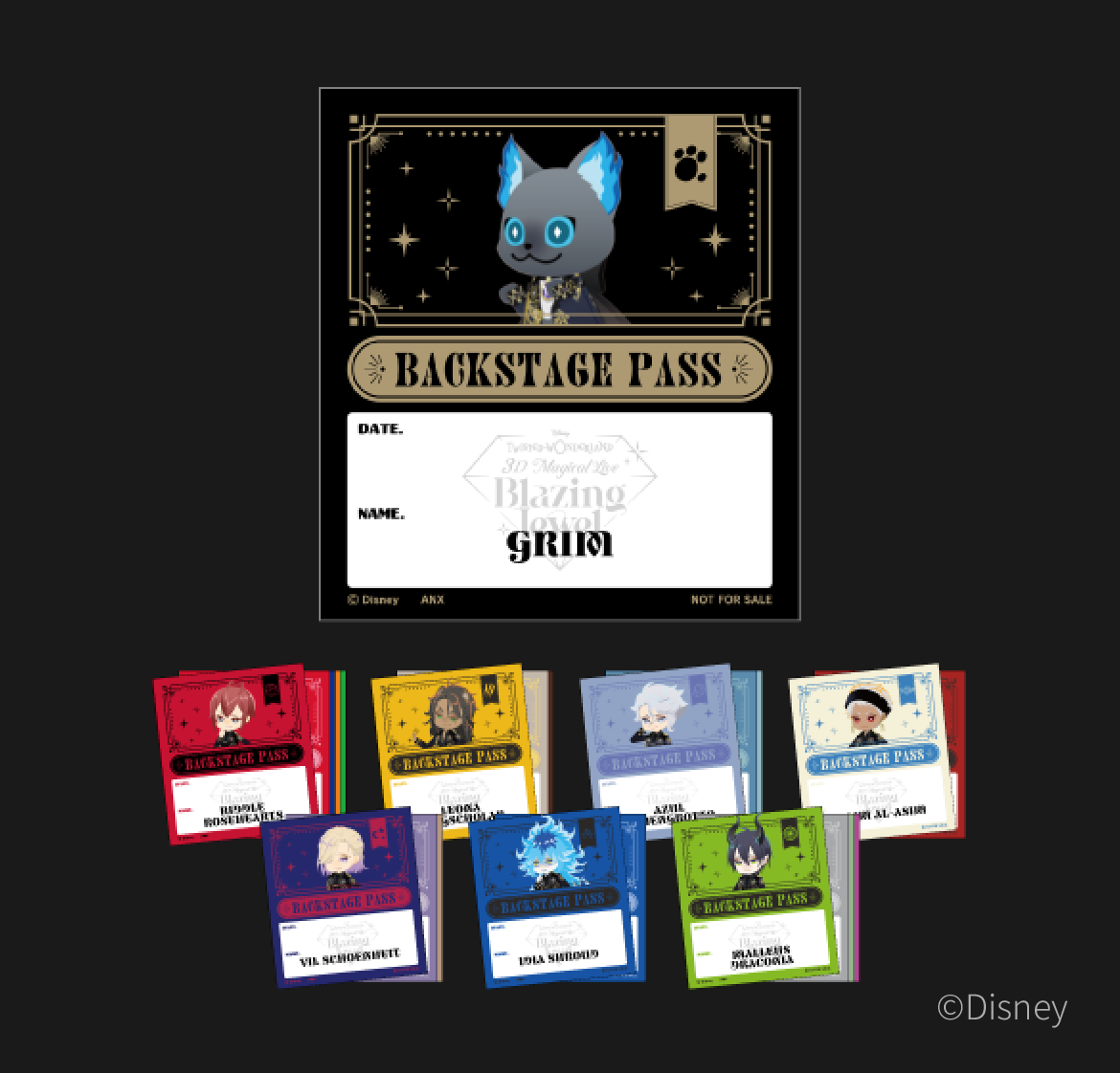 Disney Twisted-Wonderland 3D Magical Live -Blazing Jewel