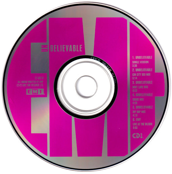 Buy EMF : Unbelievable (CD, Maxi) Online for a great price