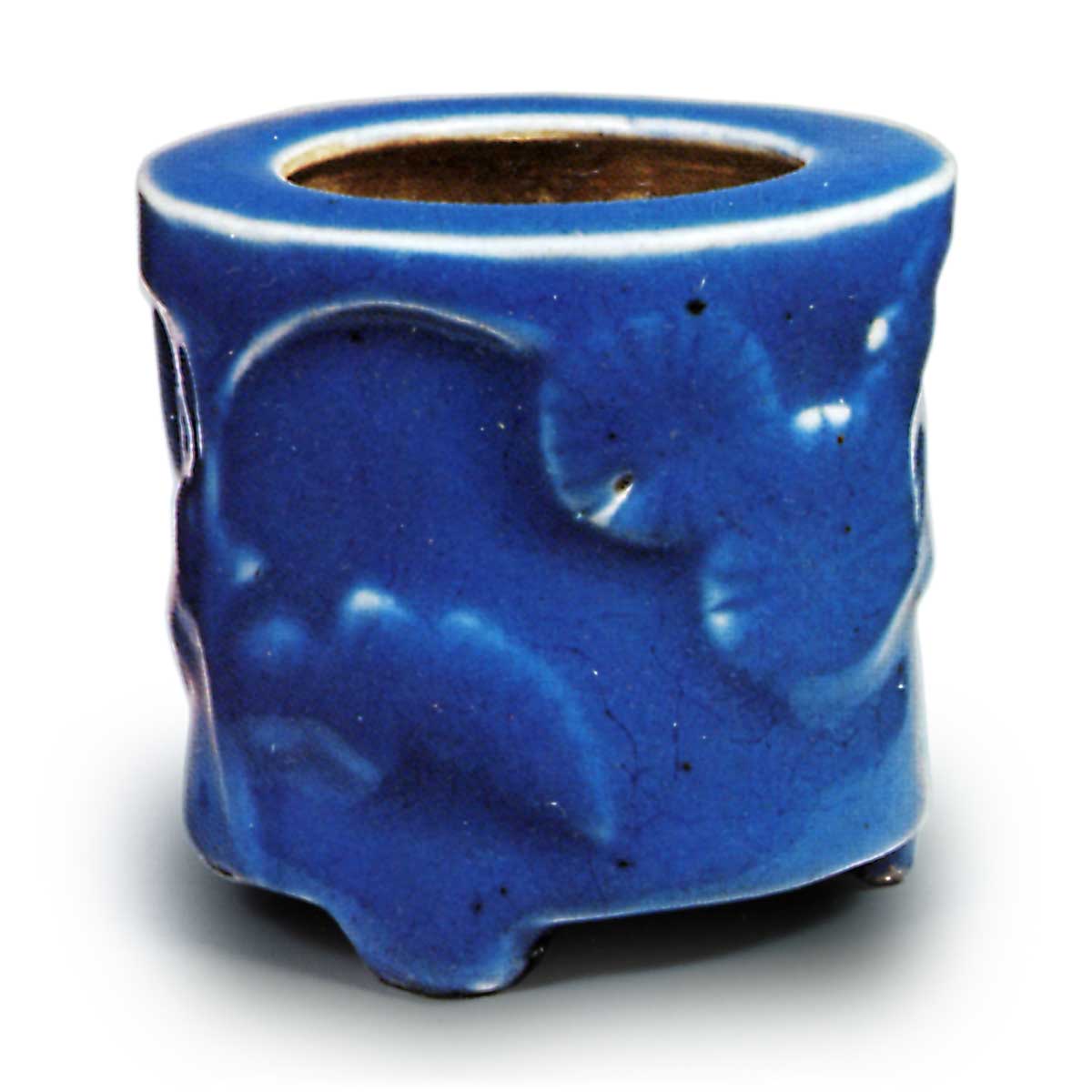 瑠璃釉 蒲公英浮文 香炉 | 鶴田 純久の章 お話