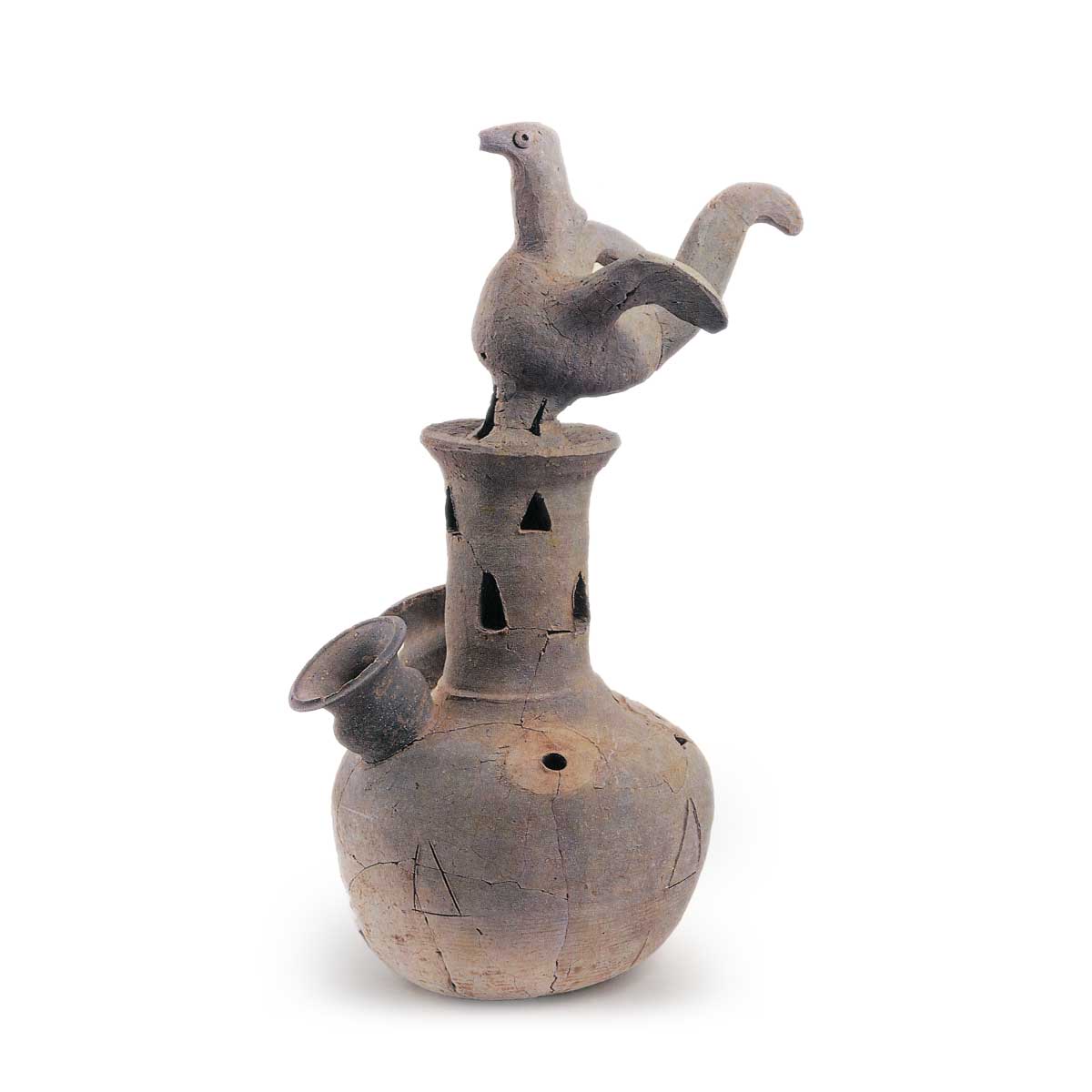 須恵器 鳥付装飾須恵器 | 鶴田 純久の章 お話