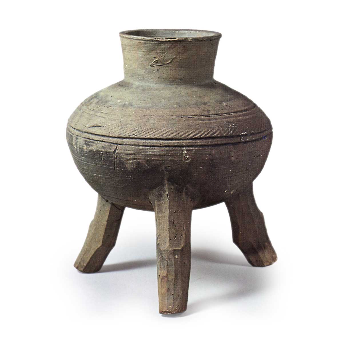 須恵器 三足壺 | 鶴田 純久の章 お話