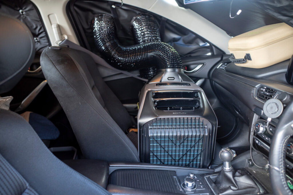 EcoFlow WAVE 3】の窓シートが届いたのでポータブエアコンの置き場所を