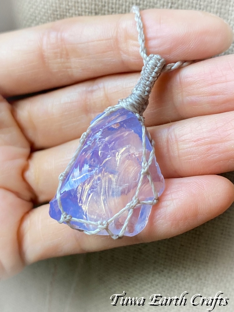 高品質アンダラクリスタル（シエラネバダ産）ネックレス・ペンダント