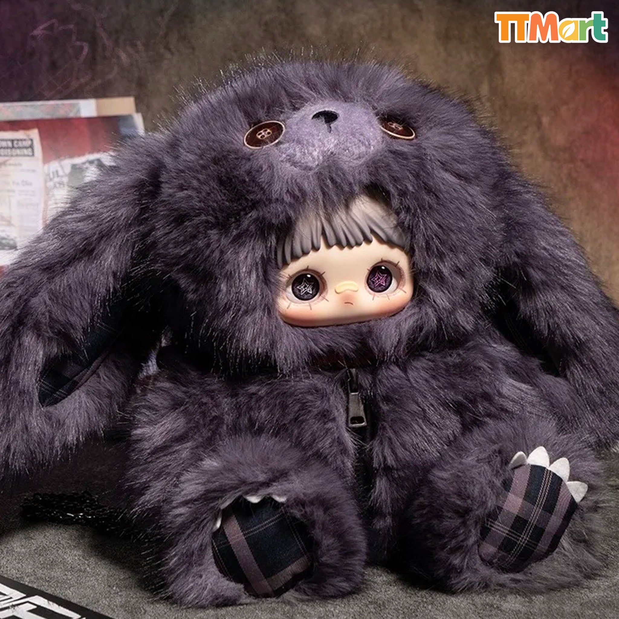 MAYMEI Rebel Doll Backpack Series Plush Blind Box