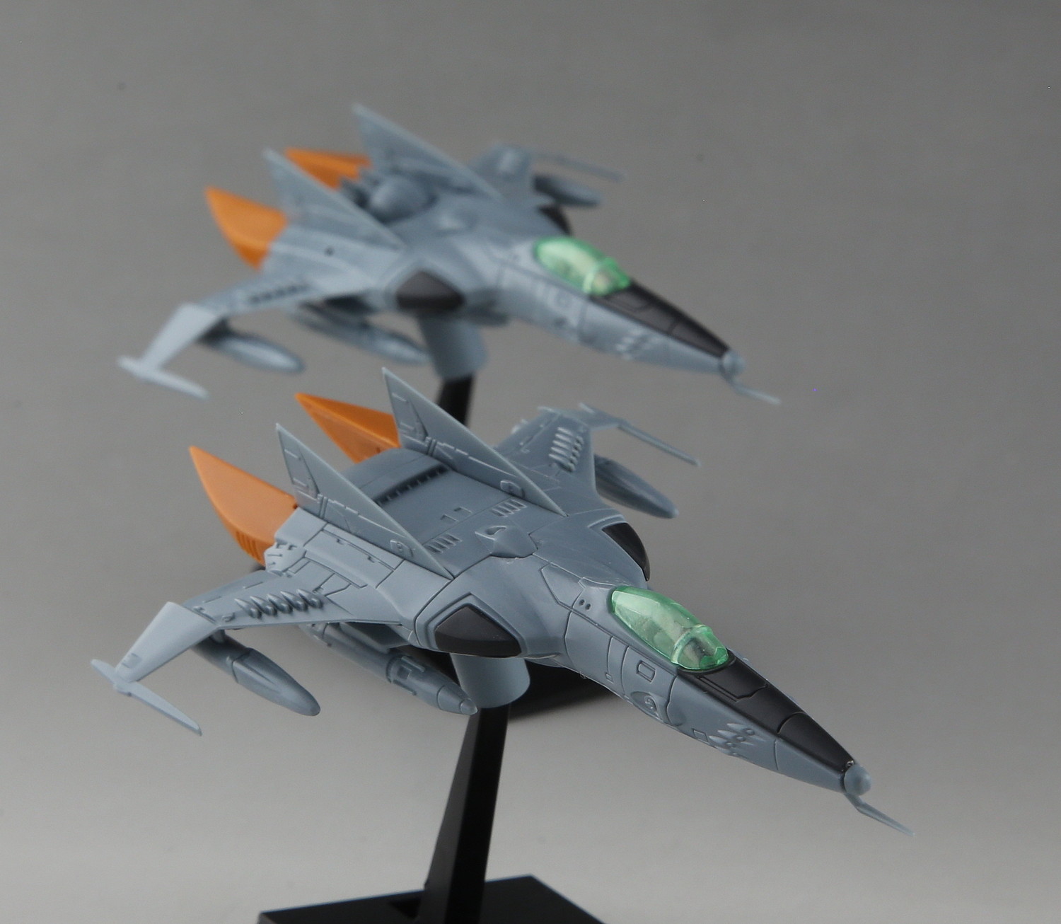 メカコレ コスモタイガーII(単座型/銃座型) [2機セット] レビュー