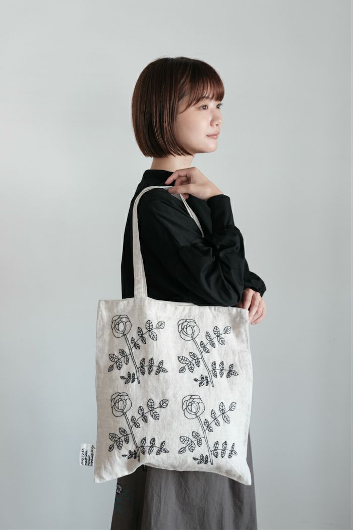 pot and tea ポットアンドティー 梅の花トートバッグ(basic) | T.T. GARRET