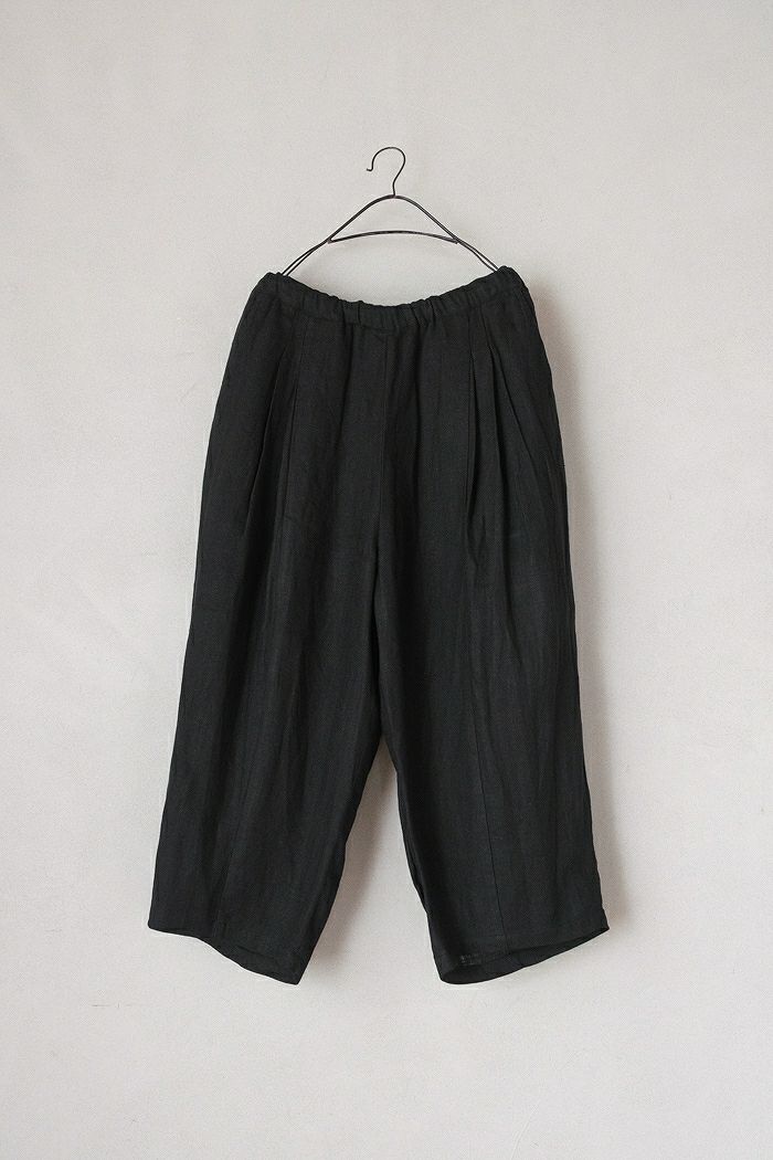 suzuki takayuki スズキタカユキ cropped wide pants(25AW) | T.T. GARRET