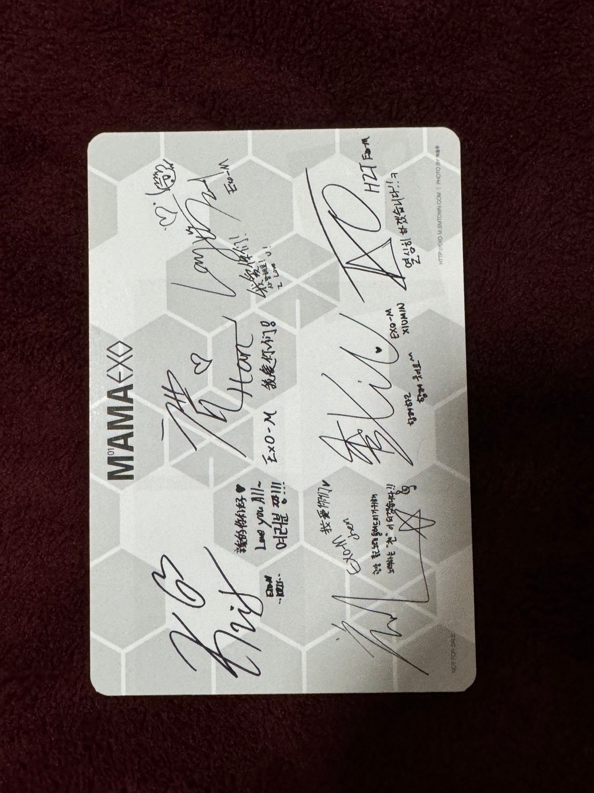 EXO Mama Group Photocards Like new | Mercari