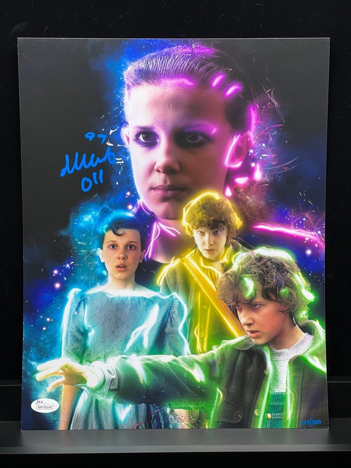Millie Bobby Brown Signed LE Stranger Things | Mercari
