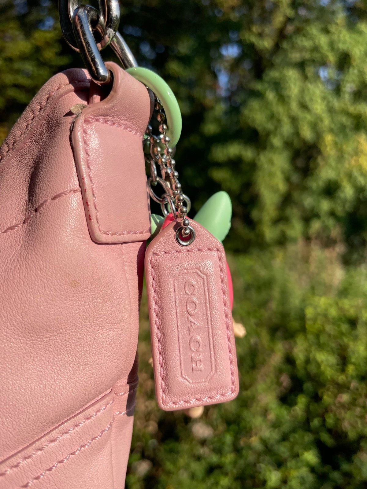 RARE Y2K Vintage COACH Pink Soho Hobo Mini | Mercari