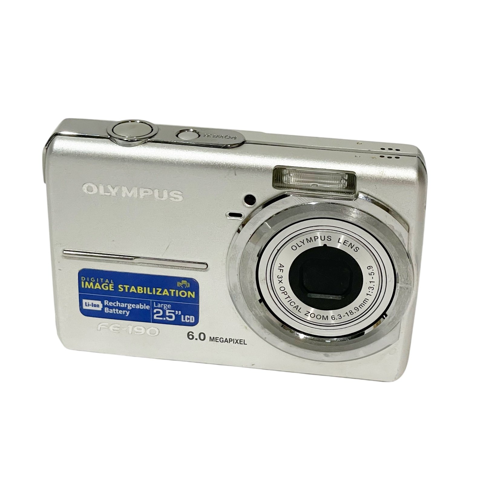 Olympus Digital Camera FE-190 6.0MP Silver | Mercari