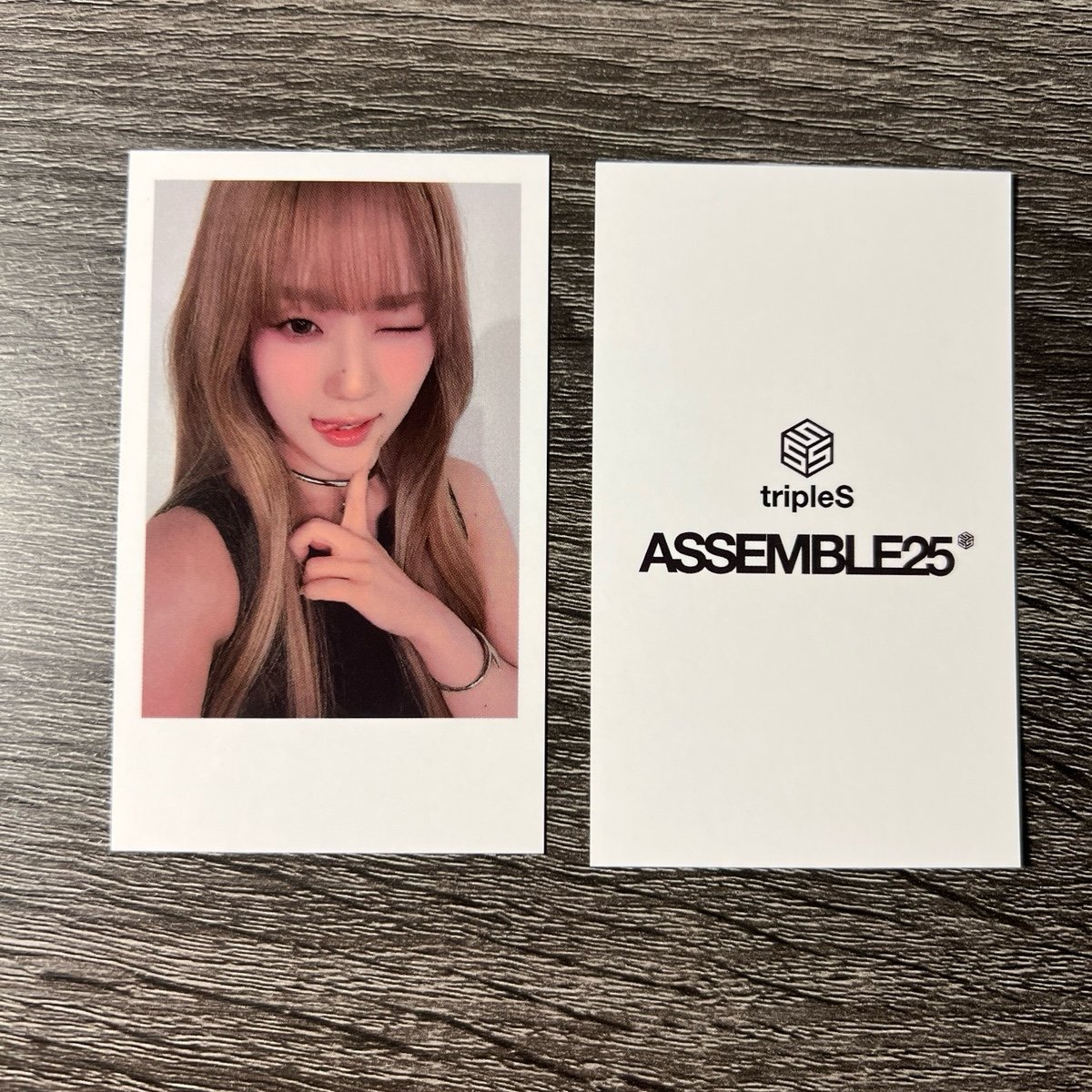 tripleS assemble25 jjmuze pob polaroid | Mercari
