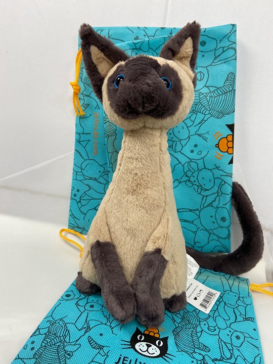Jellycat Iris Siamese Cat - NWT | Mercari