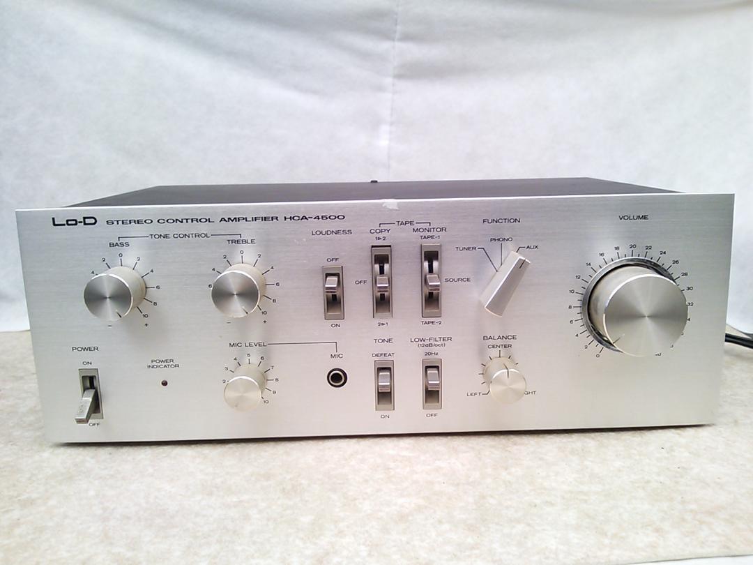 M9634 Lo-D ステレオコントロールアンプ HCA-6500 M9634 Lo-D ステレオ