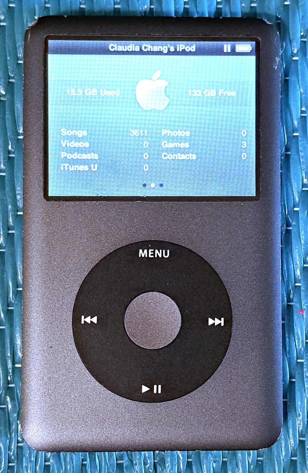 Apple 【ジャンク】 ipod classic 160GB A1238 iPod Classic 160GB 7th