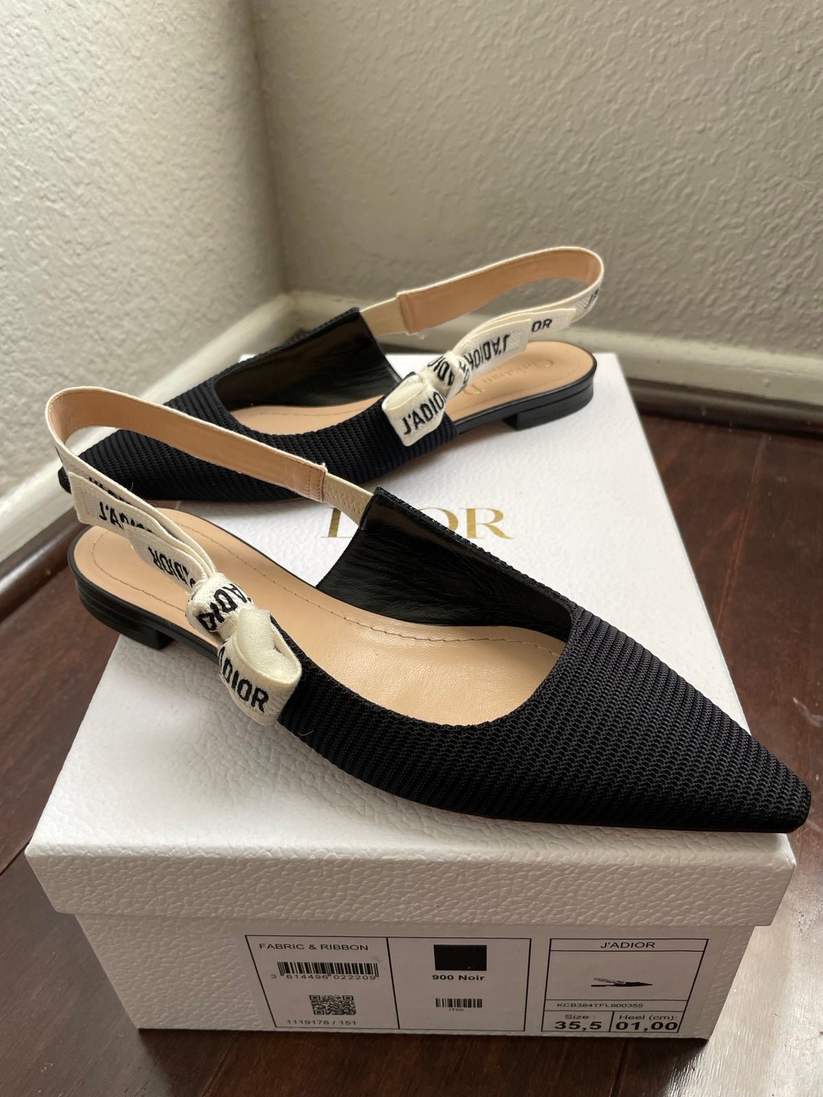 DIOR J'ADIOR SLINGBACK FLAT EU 35.5/US 5 | Mercari