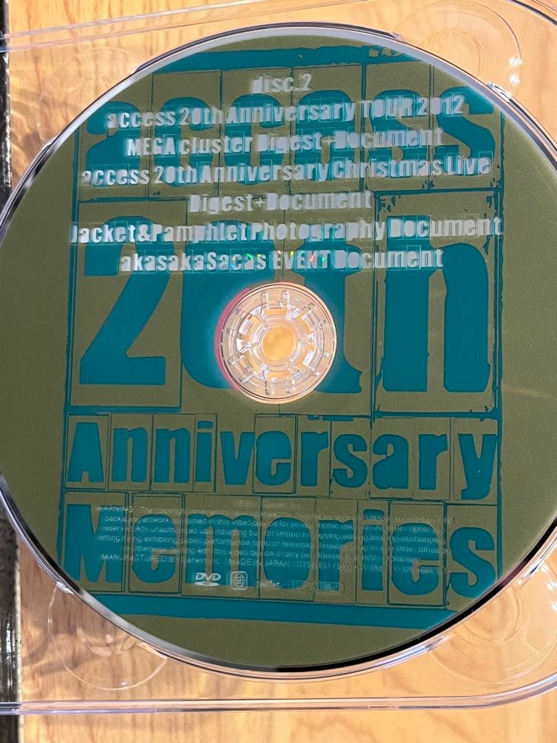 Access 20th Anniversary Memories DVD BOX access 20th