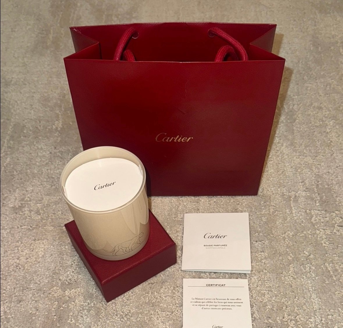 Cartier Bougie Candle New | Mercari