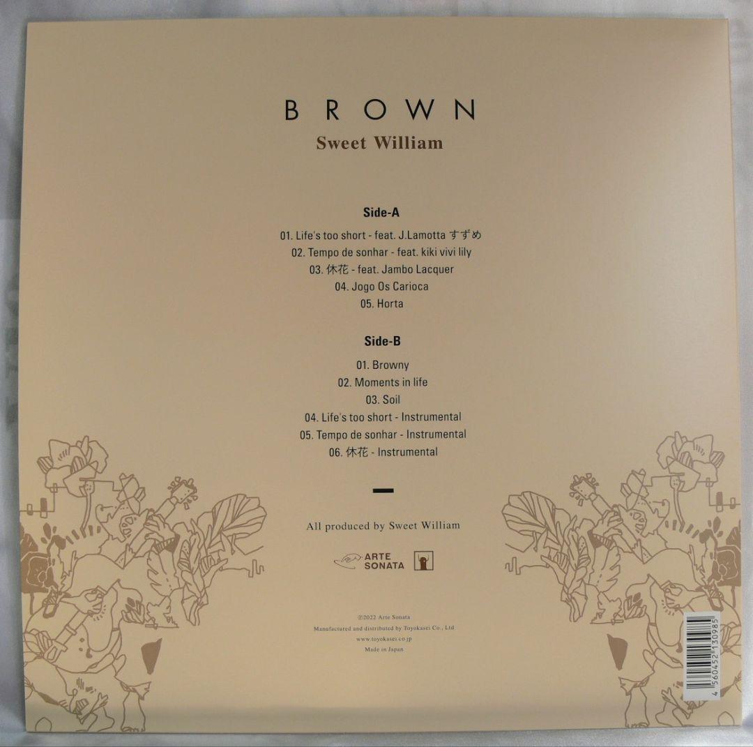 Sweet William / brown レコード Sweet William Brown William商品一覧