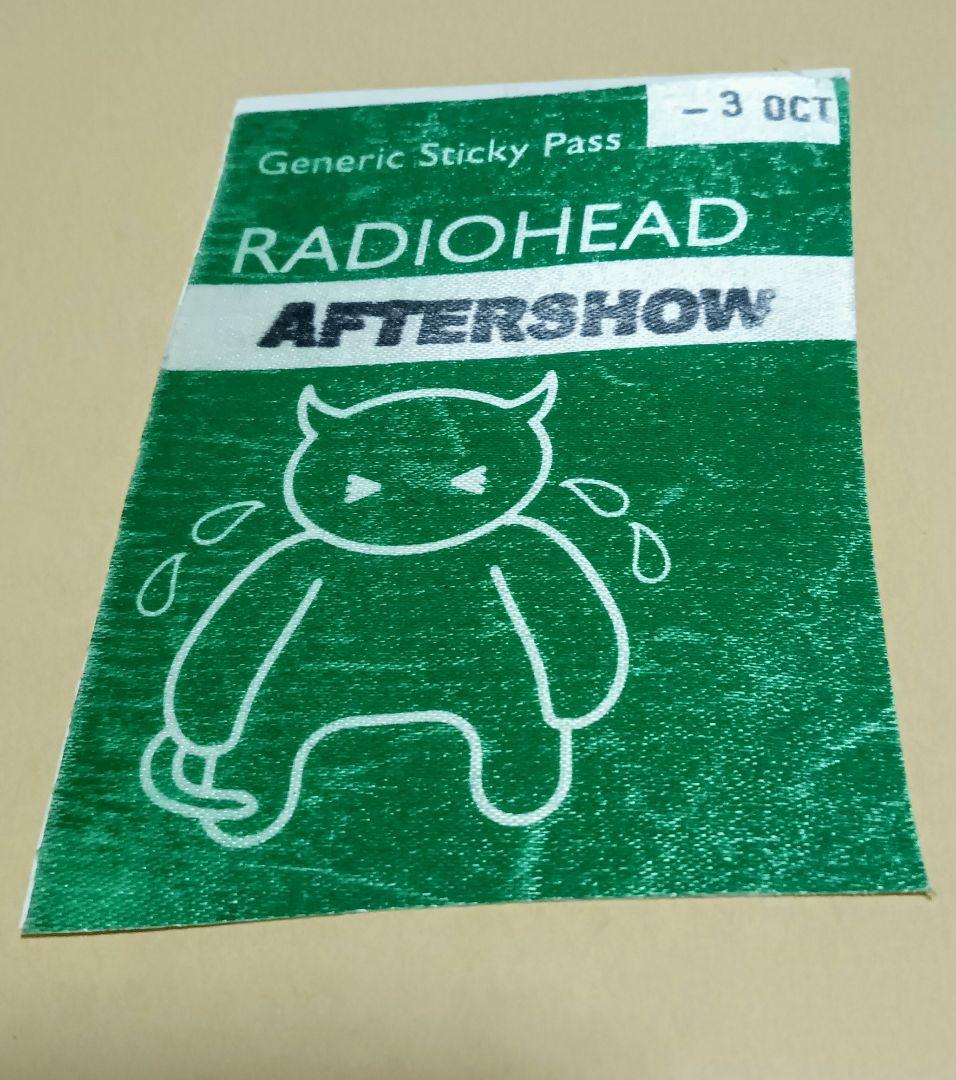 RADIOHEAD AFTERSHOW スティッキーパス 【公式通販】