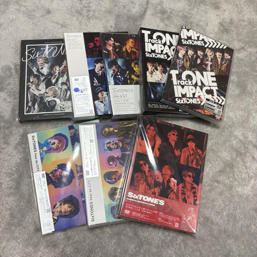 SixTONES CD Blu-Ray まとめ売り SixTONES CD DVD Blu-ray 特典付き