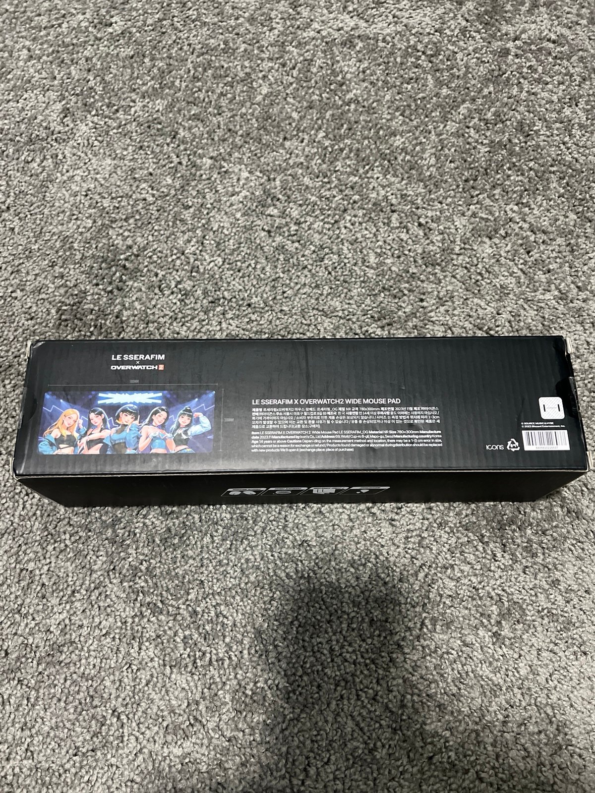 LE SSERAFIM x Overwatch 2 マウスパッド LE SSERAFIM X OVERWATCH 2