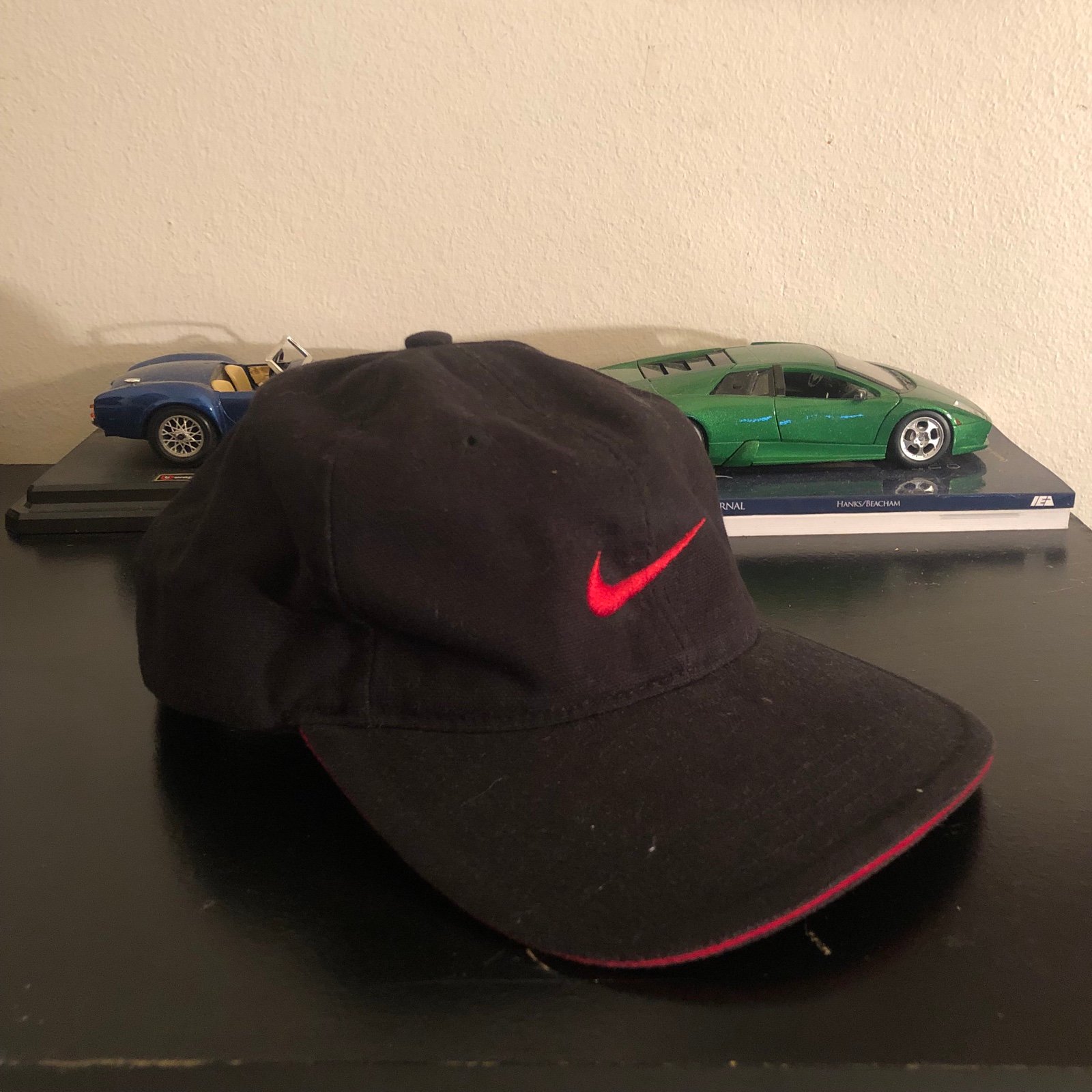 VINTAGE 90s Nike swim Two Tone Black red | Mercari