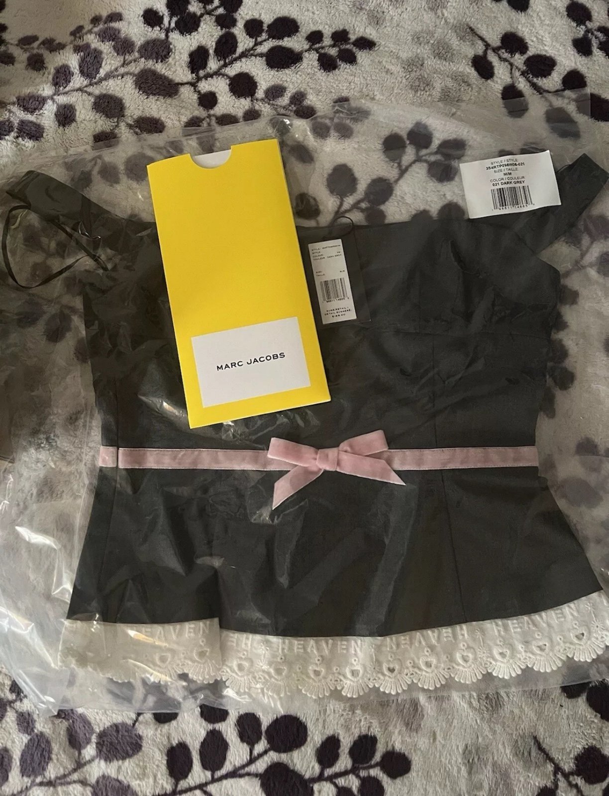 HEAVEN by marc jacobs coquette bow top | Mercari